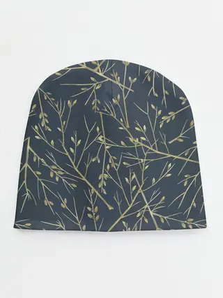 Детская шапка / Осенние ветки