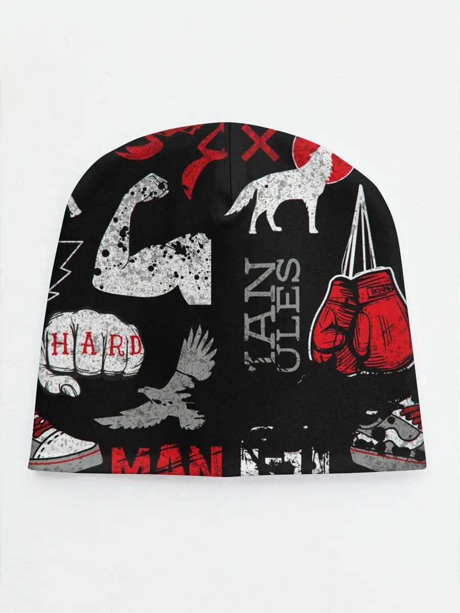 Детская шапка / ЧТО ТО МОТИВАЦИОННОЕ 3D