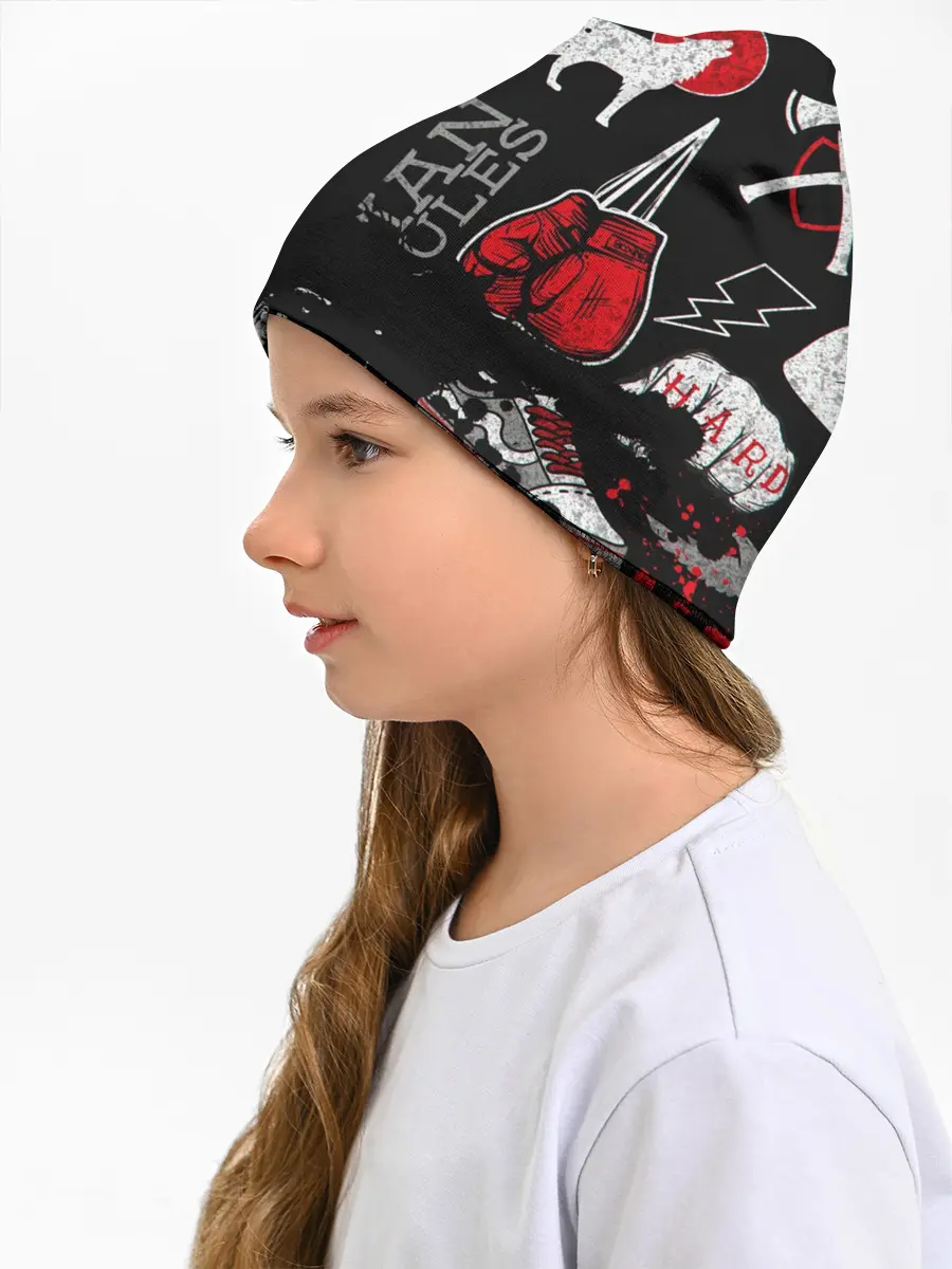 Детская шапка / ЧТО ТО МОТИВАЦИОННОЕ 3D