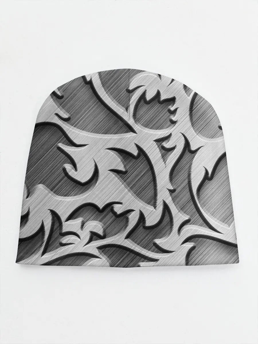 Детская шапка / Монохромный узор