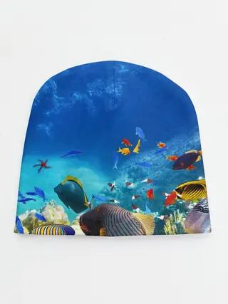 Детская шапка / Морской мир