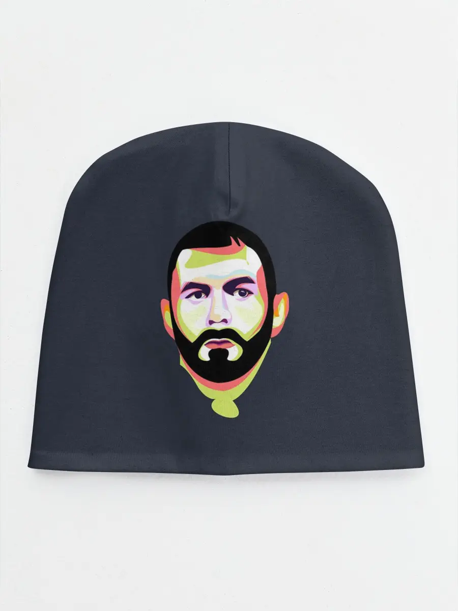 Детская шапка / Карим Бензема. Поп арт