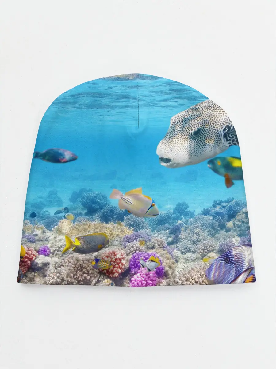 Детская шапка / Морской мир