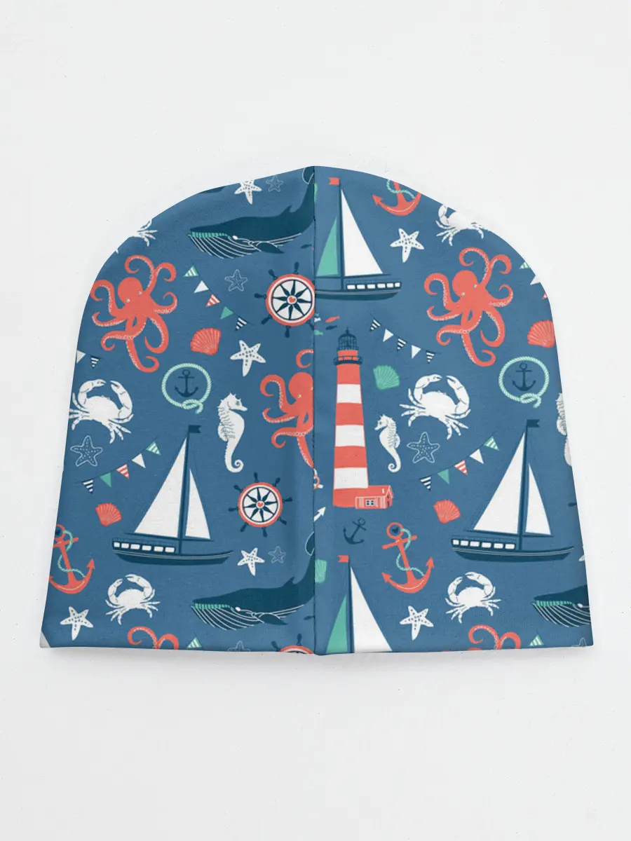 Детская шапка / Морские жители