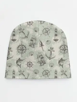 Детская шапка / Морская карта