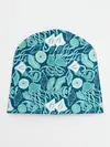 Детская шапка / Скаты и медузы