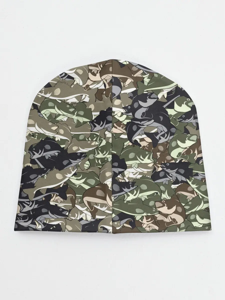 Детская шапка / Камуфляж для рыбака