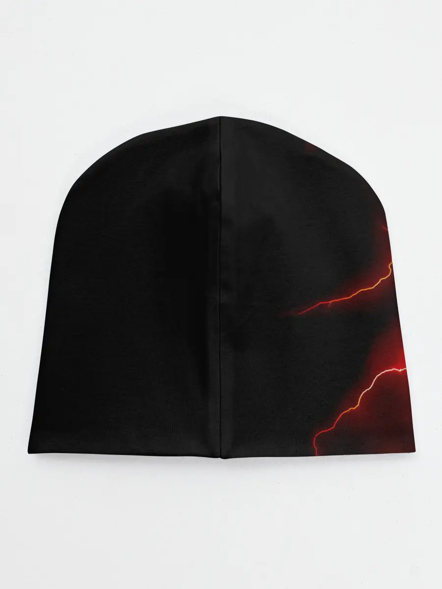 Детская шапка / Черные быки | Черный Клевер