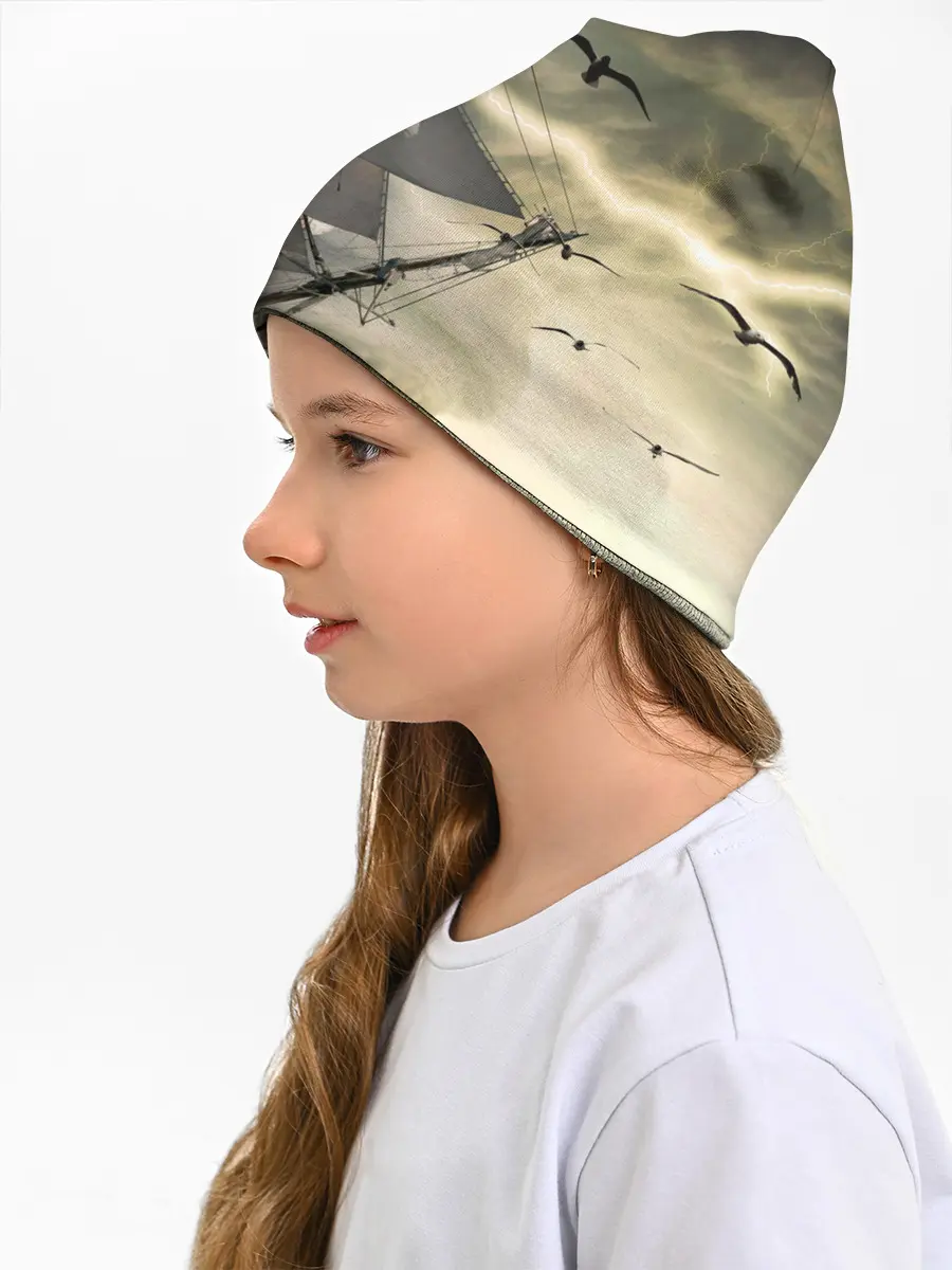 Детская шапка / Парусник