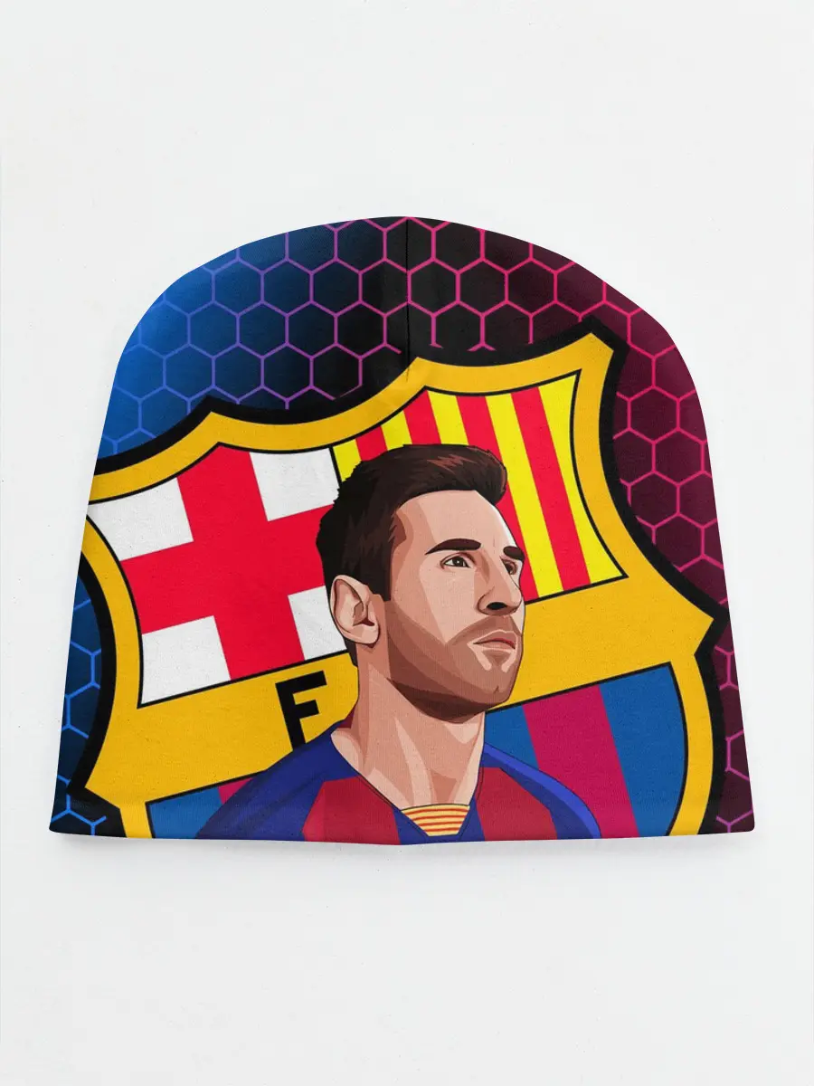 Детская шапка / ЛИОНЕЛЬ МЕССИ / BARCELONA