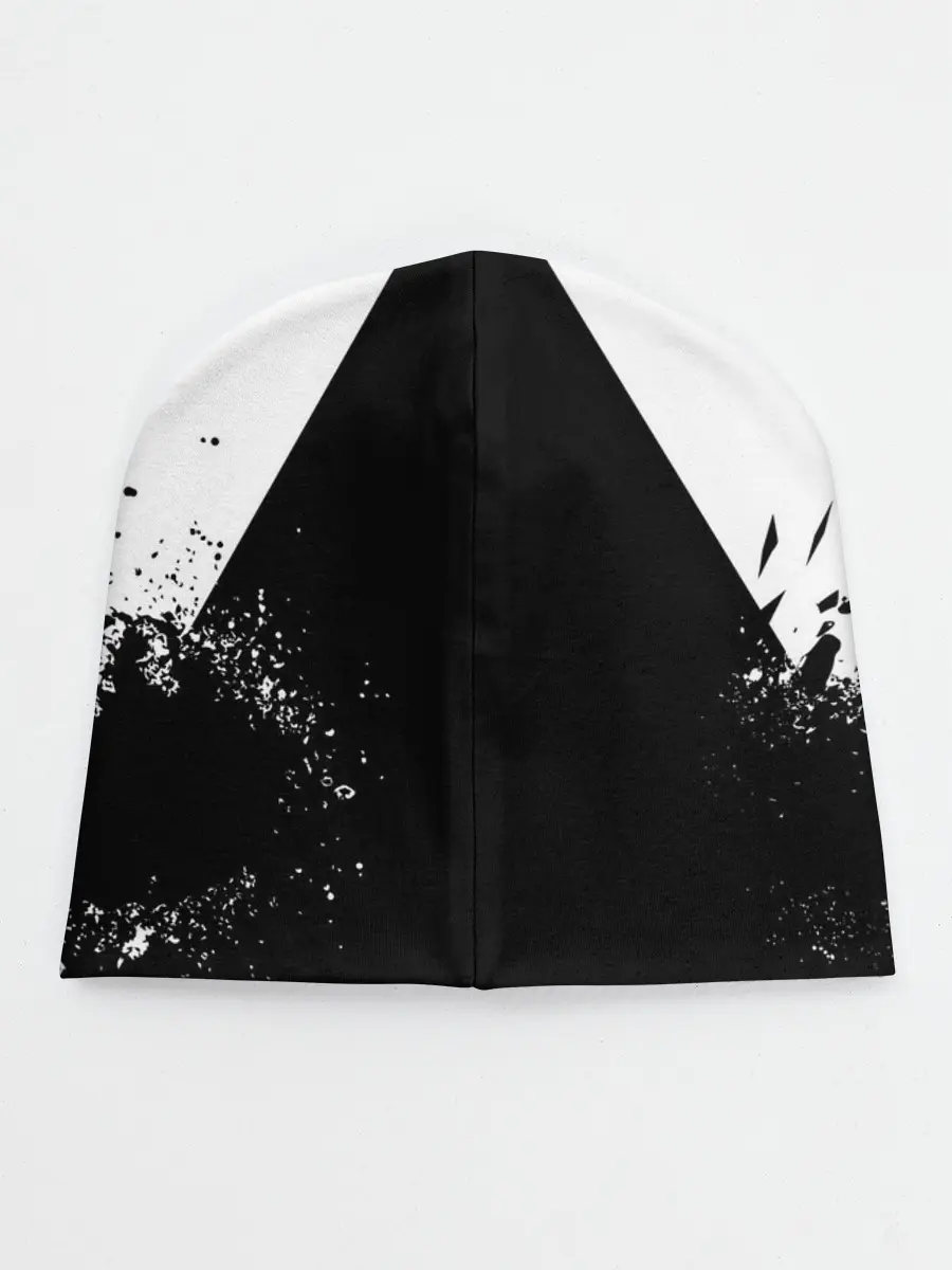 Детская шапка / Чёрный клевер с иероглифами