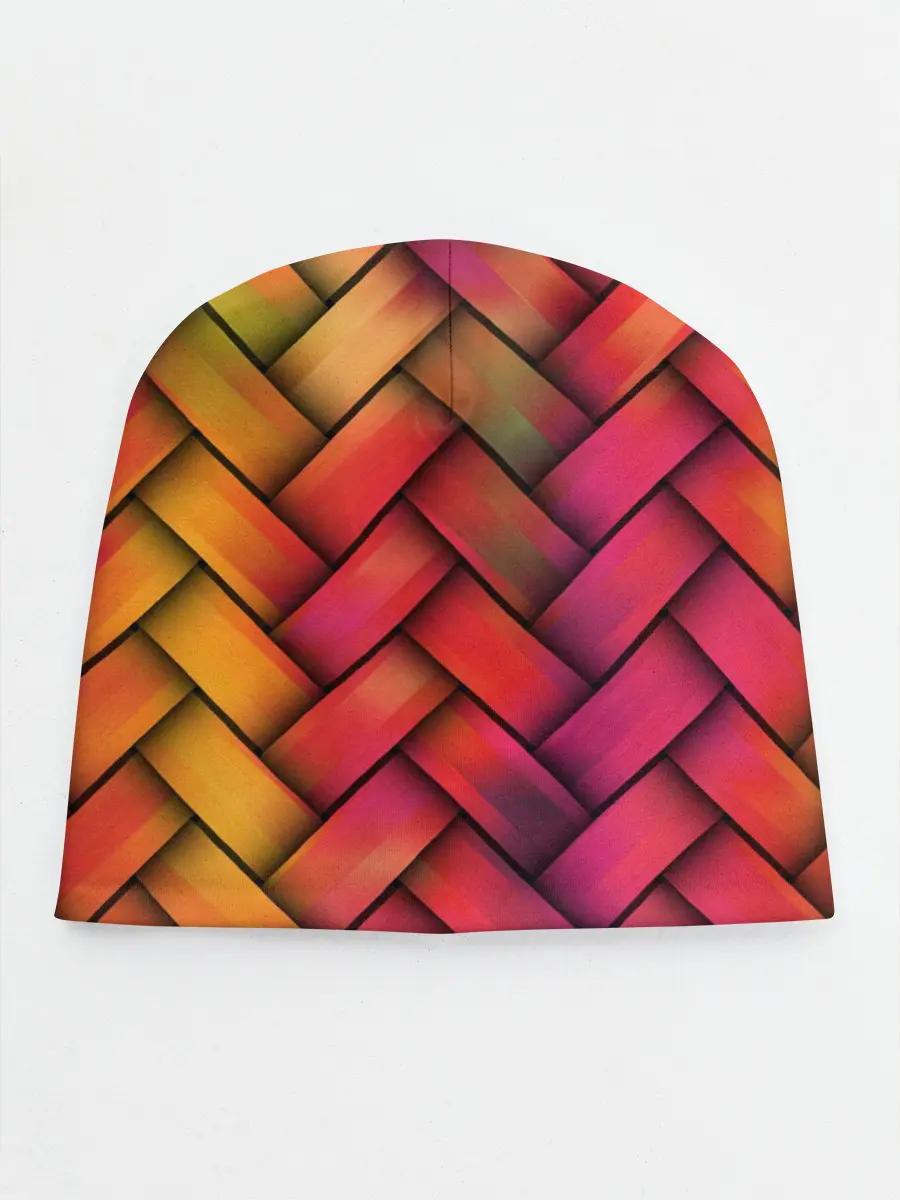 Детская шапка / Colorful weave