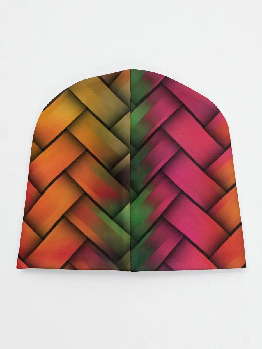 Детская шапка / Colorful weave