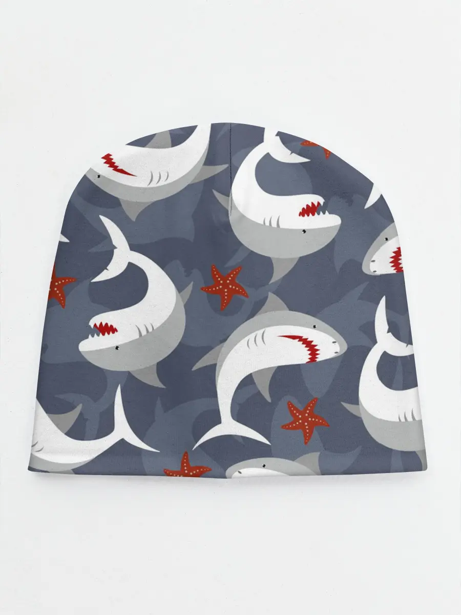 Детская шапка / Акулы