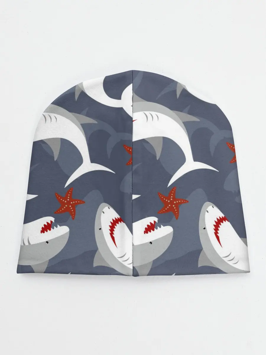 Детская шапка / Акулы