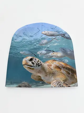 Детская шапка / Морская черепаха