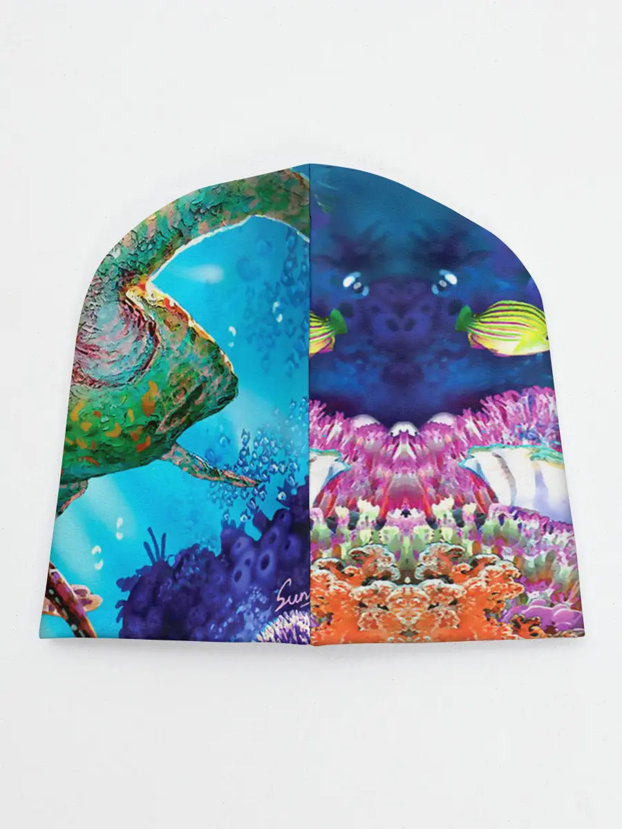 Детская шапка / Морские черепахи