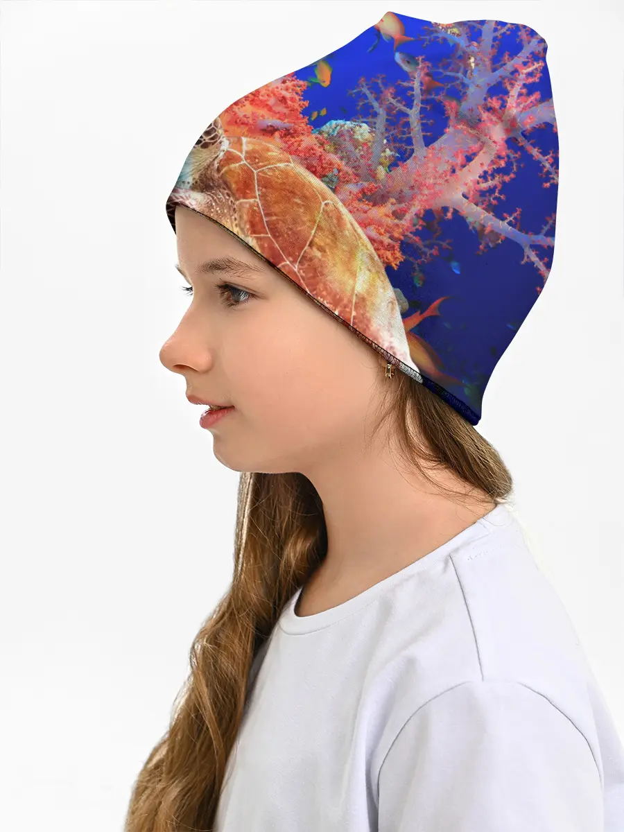 Детская шапка / Морская черепаха