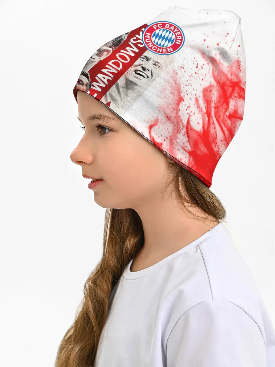 Детская шапка / РОБЕРТ ЛЕВАНДОВСКИ / БАВАРИЯ