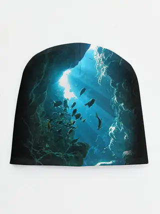 Детская шапка / Коралловые рыбки