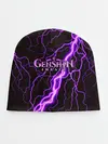 Детская шапка / GENSHIN IMPACT МОЛНИЯ НЕОН