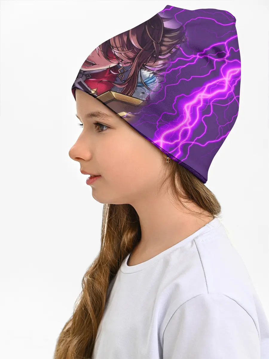 Детская шапка / GENSHIN IMPACT / МОЛНИЯ