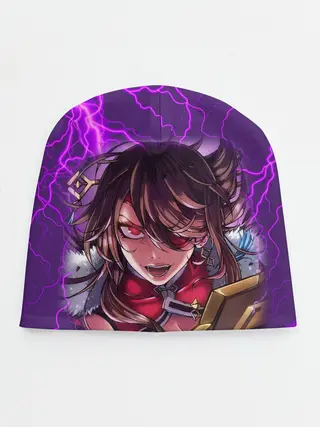 Детская шапка / GENSHIN IMPACT / МОЛНИЯ