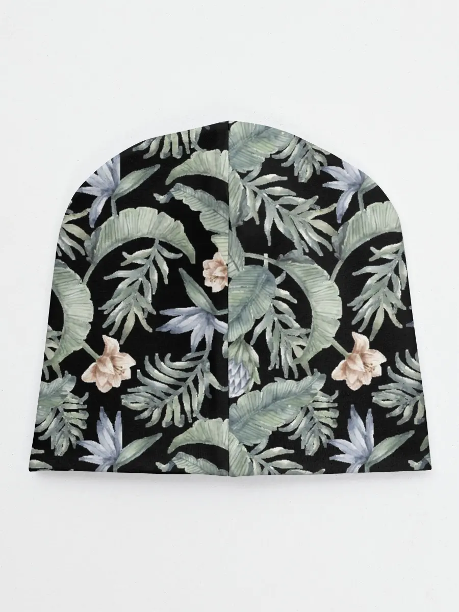 Детская шапка / Summer leaves