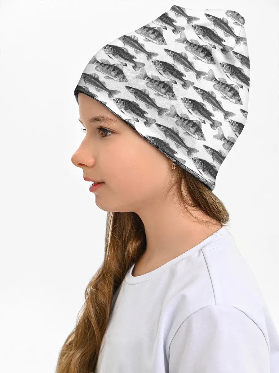 Детская шапка / рыбки