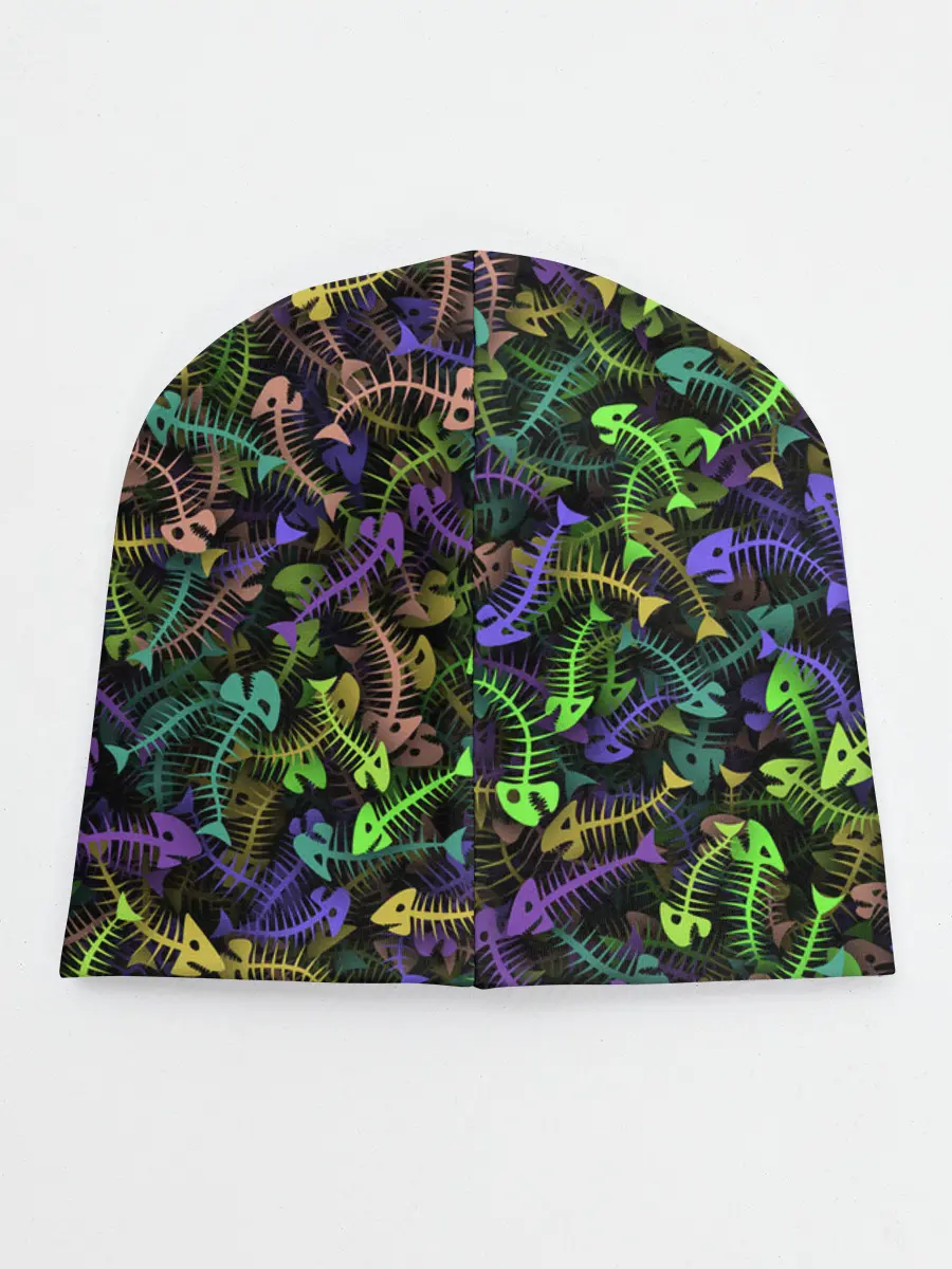 Детская шапка / Neon Fish Bone