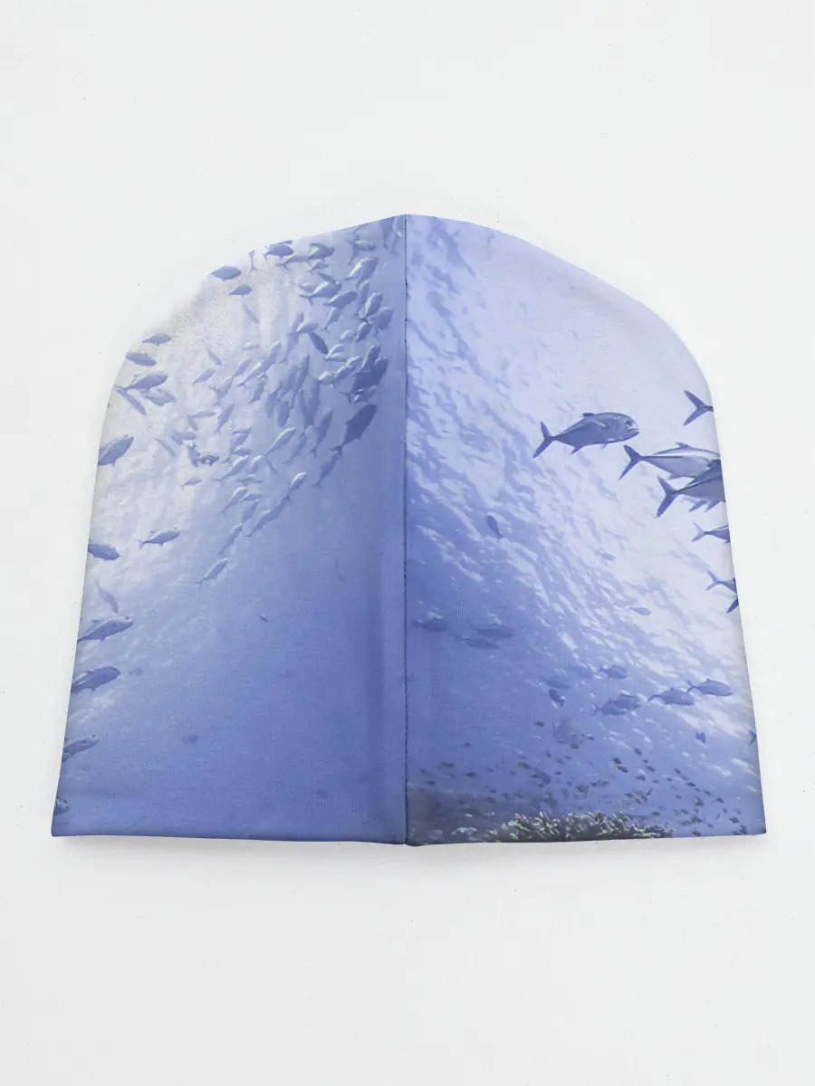 Детская шапка / Косяк рыбы