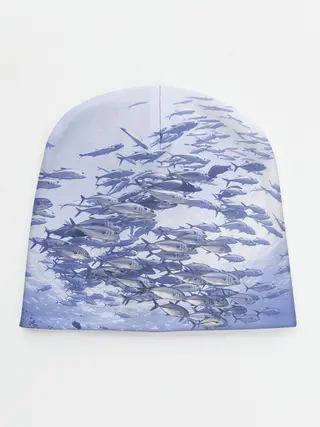 Детская шапка / Косяк рыбы