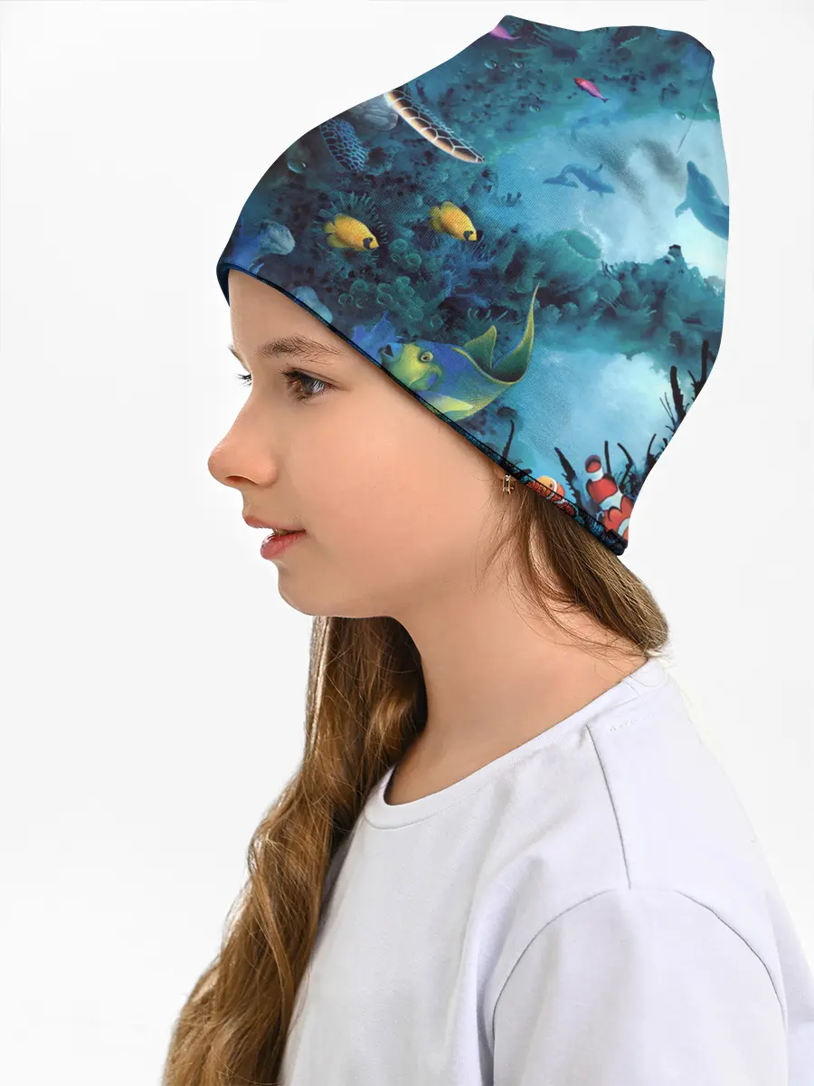 Детская шапка / Морская черепаха