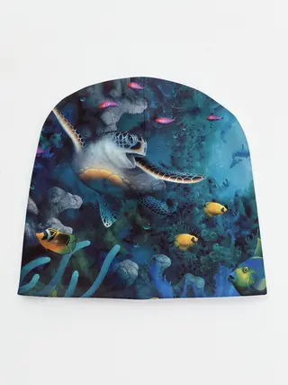 Детская шапка / Морская черепаха