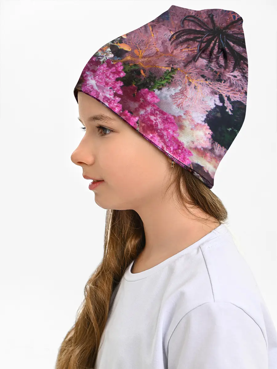 Детская шапка / Коралловые рыбки