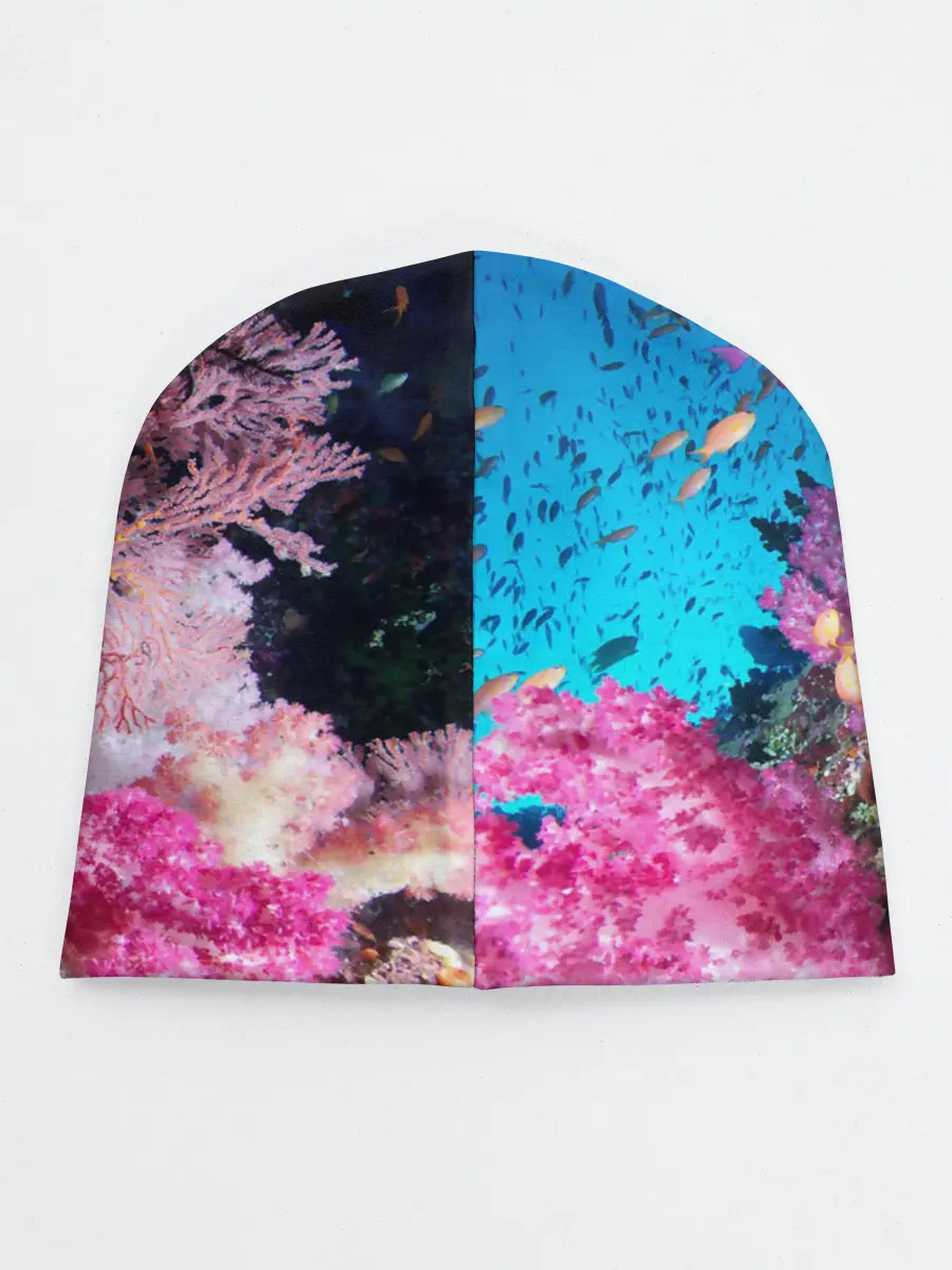 Детская шапка / Коралловые рыбки