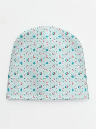 Детская шапка / Морской узор