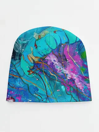 Детская шапка / Красочная медуза