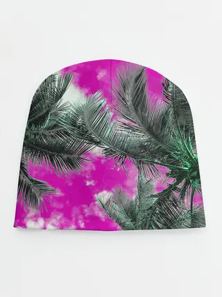 Детская шапка / Palms Glitch