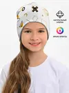 Детская шапка / Геометрический узор