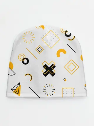 Детская шапка / Геометрический узор