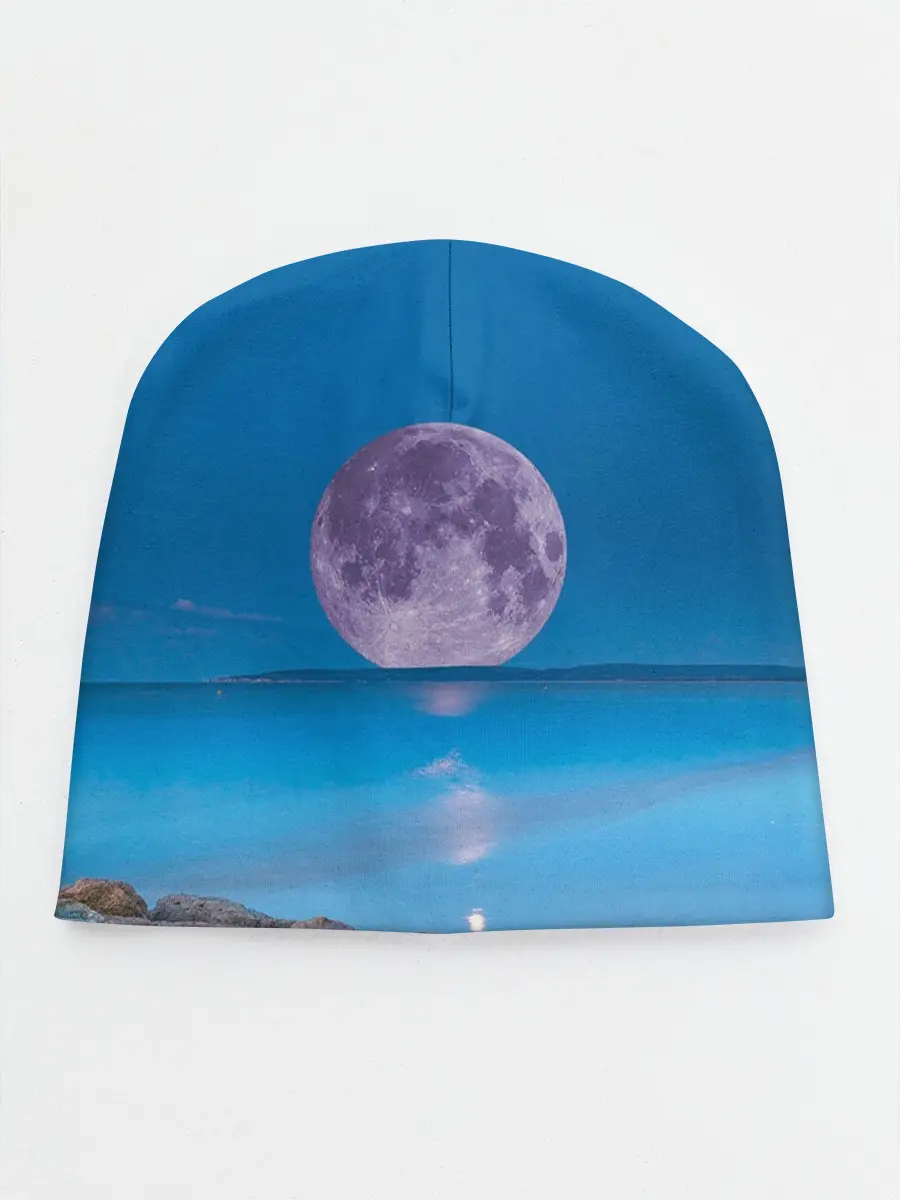 Детская шапка / Лунный пляж
