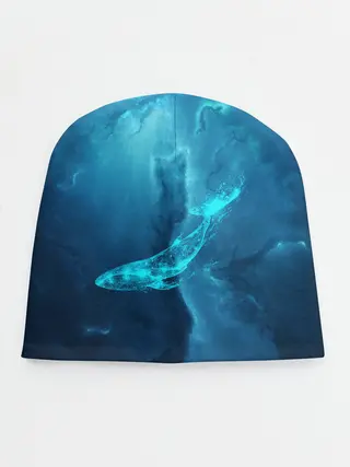 Детская шапка / ЗВЕЗДНЫЙ КИТ | STAR WHALE