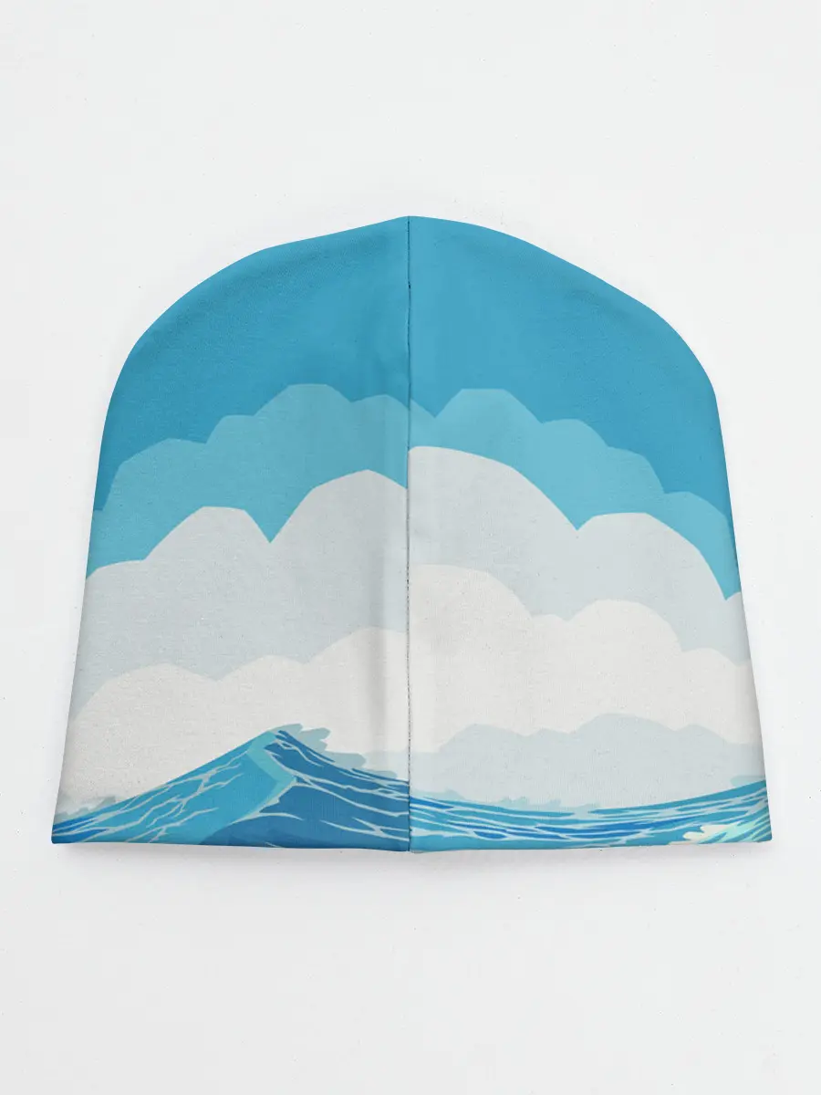 Детская шапка / ПАРУСНИК В МОРЕ | ЛЮБЛЮ МОРЕ