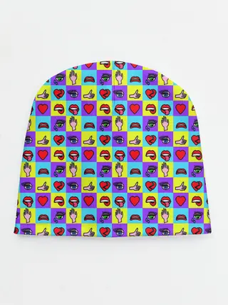 Детская шапка / Поп-арт