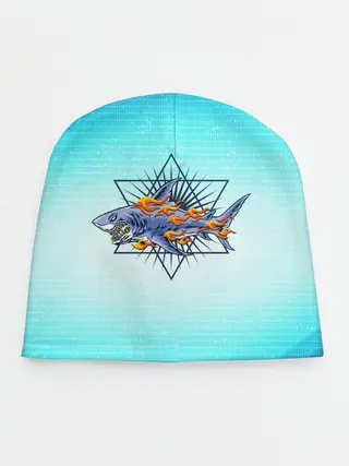 Детская шапка / Акула в огне