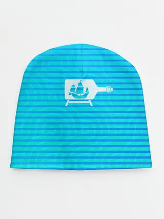 Детская шапка / Кораблик в бутылке