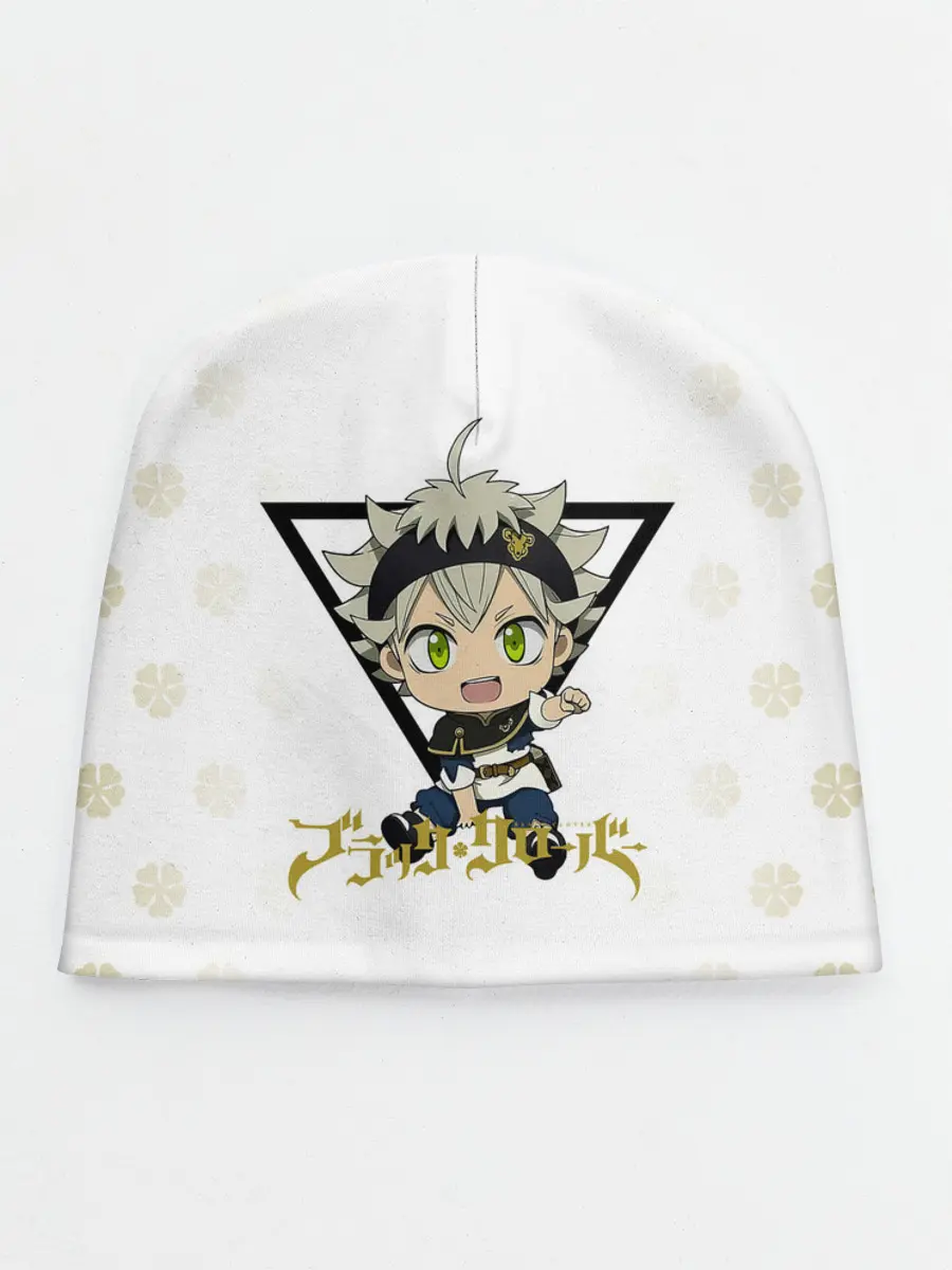 Детская шапка / Маленький Аста Черный Клевер