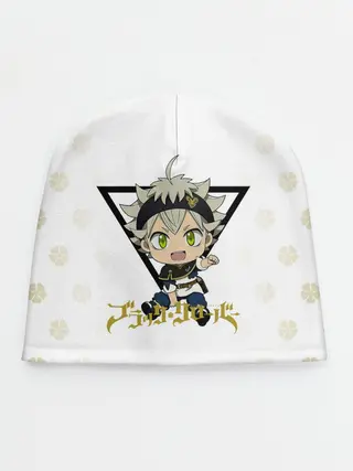 Детская шапка / Маленький Аста Черный Клевер