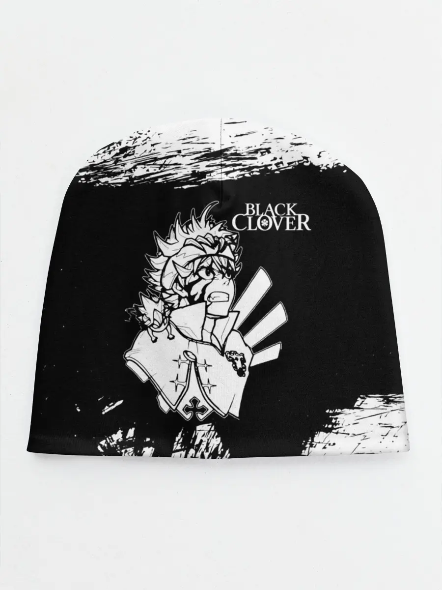 Детская шапка / Черный Аста Чёрный клевер